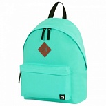 Рюкзак школьный Brauberg универсальный, сити-формат, один тон, бирюзовый, 41х32х14см