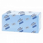 Салфетки бумажные 24x24см, 1-слойные Luscan Profi Pack, пастель, голубые, 400шт., 10 уп.