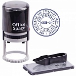 Печать самонаборная OfficeSpace (d=40мм, 2 круга) (BSt_40519)