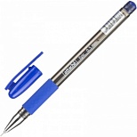 Ручка гелевая Attache Epic (0.5мм, синий, резиновая манжетка, игольчатый наконечник) 1шт.