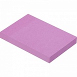 Стикеры (самоклеящийся блок) Attache Selection, 76x51мм, фиолетовый неон, 100 листов