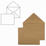 Конверт почтовый C3 Ряжск Гознак (330x410, 90г, без клея) крафт, 300шт. (142755)