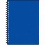 Бизнес-тетрадь А5 Attache Economy, 48 листов, синяя, клетка, спираль