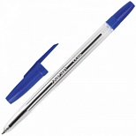 Ручка шариковая Офисмаг Line (0.5мм, синий цвет чернил) 1шт. (141878)
