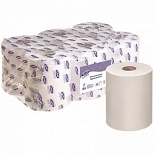 Полотенца бумажные для держателя 1-слойные Luscan Professional, рулонные, 6 рул/уп