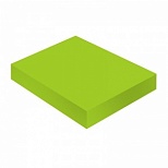 Стикеры (самоклеящийся блок) Attache, 76х51мм, зеленый неон, 100 листов