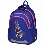Рюкзак школьный Berlingo Bliss "Pineapple", 40x29x19см, 3 отделения, 2 кармана, анатомическая ЭВА спинка (RU08059)