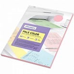 Бумага цветная А4 OfficeSpace Pale Color пастель розовая, 80 г/кв.м, 100 листов (PC_38235)