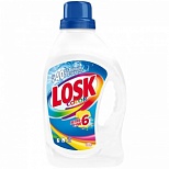 Средство для стирки жидкое Losk Color, гель для цветного белья, 1.3л (9000101405446), 4 уп.