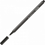 Ручка капиллярная Attache Rainbow (0.4мм, трехгранная) черная