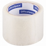 Клейкая лента (скотч) упаковочная OfficeSpace (72мм x 66м, 40мкм, прозрачная) (КЛ_18608), 24шт.