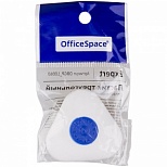 Ластик OfficeSpace Expert (треугольный, термопластичная резина, пластиковый держатель, 37.5x35x9мм) 36шт. (OBGP_10060)