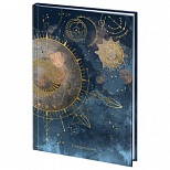 Ежедневник недатированный А5 Staff Astrology (128 листов) ламинированная обложка с фольгой, 8шт. (113519)