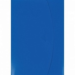 Папка-короб Attache (А5, пластик, 500мкм, на клапане) синяя