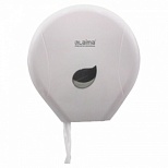 Диспенсер для туалетной бумаги рулонной Лайма Professional Eco T2, малый, пластик, белый (606545)