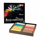 Пастель сухая 24 цвета Спектр "Северное Сияние", прямоугольная, картонная упаковка (06С-406)