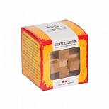 Игра-головоломка деревянная Delfbrick "Занимательный куб", 12 элементов (52514919142), 4шт.
