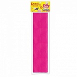 Бумага цветная крепированная Каляка-Маляка, 50x250см, 32 г/кв.м, розовая, в пакете, 1 лист