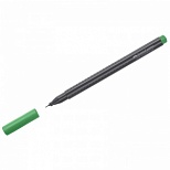 Ручка капиллярная Faber-Castell "Grip Finepen" (0.4мм, трехгранная) изумрудно-зеленая (151663)