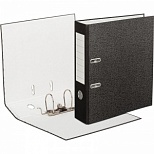 Папка с арочным механизмом Attache Elementary (80мм, А4, картон/бумага) черная