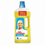Средство для мытья полов Mr.Proper "Лимон", 1.5л (5410076957484)