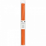 Бумага цветная крепированная Три Совы, 50x250см, 32 г/кв.м, оранжевая, в рулоне, 1 лист (CR_43955)