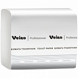 Бумага туалетная для диспенсера листовая 2-слойная Veiro L1 Comfort, 30 уп. по 250 листов (TV201)