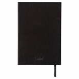 Ежедневник недатированный А5 Galant Black (160 листов) обложка кожзам, черная под гладкую кожу, магнитный клапан (126272), 30шт.