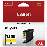 Картридж оригинальный Canon PGI-1400XL Y (900 страниц) желтый (9204B001)