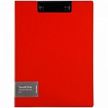 Папка-планшет с крышкой Berlingo Steel&Style (A4, до 100 листов, пластик-полифом) красный (PPf_93003)
