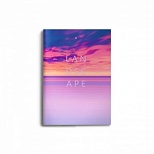 Тетрадь общая 48л, А5 Lorex Sunset Vibes (в точку, скрепка, мелованный картон, офсет, двойная обложка)