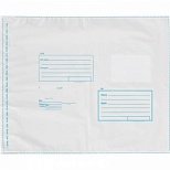 Пакет почтовый Amerplast «Куда-Кому» (320x355, стрип) белый, 3-x слойный полиэтилен, 1шт.