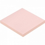 Стикеры (самоклеящийся блок) Z-блок Attache, 76х76мм, розовый, для диспенсера, 100 листов