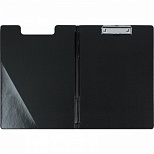 Папка-планшет с крышкой Attache Selection (А4, до 100 листов, картон/пвх) черный