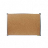 Доска пробковая inФОРМАТ (45x60см, алюминиевая рамка, коричневая)