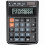 Калькулятор настольный Citizen SDC-022S (10-разрядный) черный (SDC-022S)