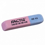 Ластик Factis IM 48 (прямоугольный, двуцветный, 62х15х8мм, синтетический каучук) 1шт. (CCFIM48)