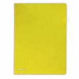 Папка-уголок inФОРМАТ (А4, 180мкм, пластик) желтый