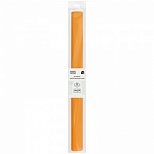 Бумага цветная крепированная Три Совы, 50x250см, 32 г/кв.м, светло-оранжевая, в рулоне, 1 лист (CR_43953)