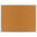 Доска пробковая OfficeSpace (60x45см, алюминиевая рамка, коричневая) (343749)