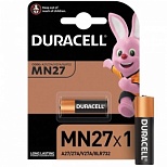Батарейка Duracell A27/MN27 (12 В) алкалиновая, для сигнализации (блистер, 1шт.) (81242361)