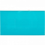 Папка-конверт на молнии Attache Color (148x265мм, 160мкм, пластик) бирюзовая, 1шт.