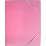 Папка на резинках пластиковая Attache Акварель (А4, 20мм, 350мкм) розовая