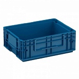 Ящик (лоток) универсальный I Plast RL-KLT 4147, полипропилен, 396x397x147.5мм, синий