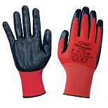 Перчатки защитные полиэфирные СВС Oilresist с нитрильным покрытием, 15 класс, размер 9 (L), 1 пара
