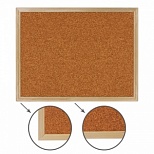 Доска пробковая Brauberg (60x45см, деревянная рамка, коричневая) (236859)