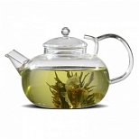 Чайник заварочный стеклянный Tima Иван-чай, 600мл