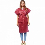 Мед.одежда Халат нестерильный Чистовье Кимоно розовый (размер 50-56) 10шт.