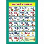 Плакат Издательство Учитель Русский алфавит (210x297мм)