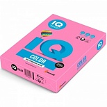 Бумага цветная А4 IQ Color неон розовая, 80 г/кв.м, 500 листов (NEOPI)